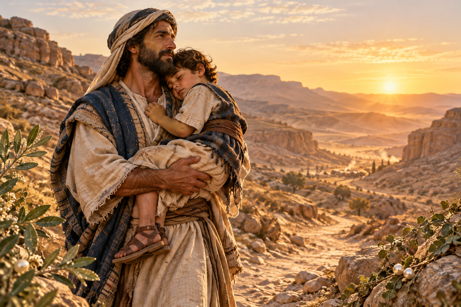 He Carried Thee
